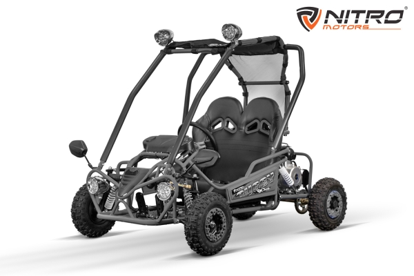 NITRO MOTORS Gokart 90cc mini Kinder Buggy Automatik Hunt 6”